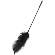 Hidden Desire Double Feather Tickler BLACK