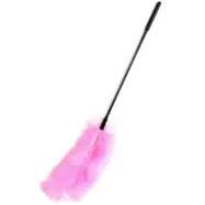 Hidden Desire Double Feather Tickler Pink