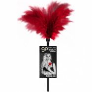 Small Feather Tickler Red