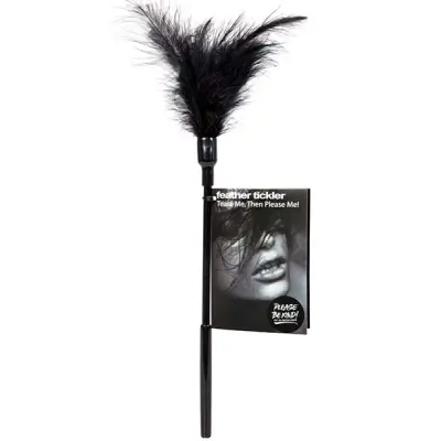 Tease Me Then Fuck Me Feather Tickler Black