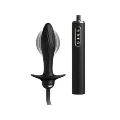 Anal Fantasy Elite Collection Inflatable Plug & Auto-Throb Vibrator