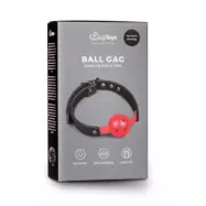 BALL GAG WITH PVC BALL - RED
