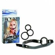 Bound By Diamonds Open Ring Gag