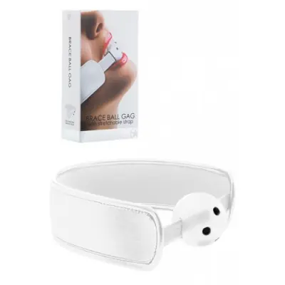 Brace Ball Gag White