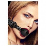 Breathable Luxury Ball Gag - Black