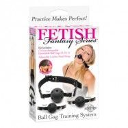 FETISH FANTASY BALL GAG TRAINING SYSTEM BLACK - gagball