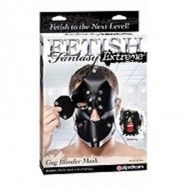 FETISH FANTASY EXTREME GAG BLINDER MASK för bondage lekar