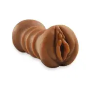 Fetish Fantasy Extreme Realistic Double Entry Masturbator Vagina & Ano Brown