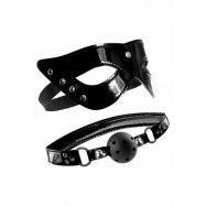 FETISH FANTASY LE MASQUERADE MASK & BALL GAG