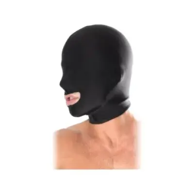 Fetish Fantasy Series Open Mouth Hood Black
