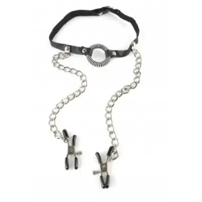 FFWS O-RING GAG W.NIPPLE CLAMPS