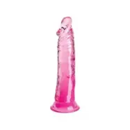 King Cock Clear Realistic Penis 19.7 Cm Pink