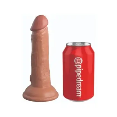 King Cock Elite Realistic Silicone Dildo 15.2 Cm Caramel