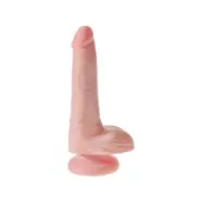 King Cock Realistic Penis With Balls 13.5 Cm Light