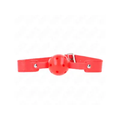 Kink Red Breathable Ball 4.5 Cm Gag 65 X 2.5 Cm