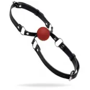 Kiss Me Gag Ball (Färg: Röd)