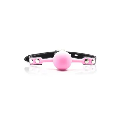 Lockable Ball Gag Pink