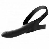 Master Series Face Fuk Strap-on Gag - Svart