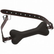 Master Series Hound Dog Bone Gag - Svart