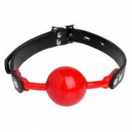 Master Series Hush Ball Gag - Röd