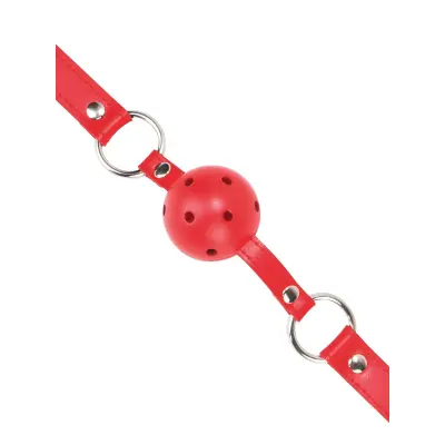 Ouch!: Ball Gag, röd