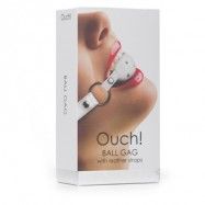 Ouch ball gag white