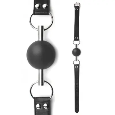 Ouch! Solid Ball Gag - Black