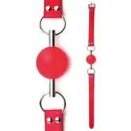 Ouch! Solid Ball Gag - Red