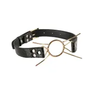 Pipedream Fetish Fantasy: Deluxe Spider Gag, gold