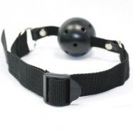 Simple Black Ball Gag - Enkel Svart gagball - ENDAST 73kr