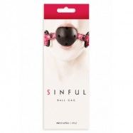 SINFUL BALL GAG PINK