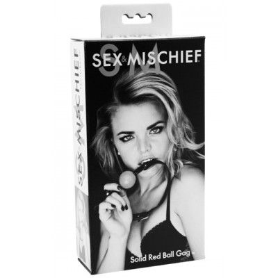 Solid Red Ball Gag