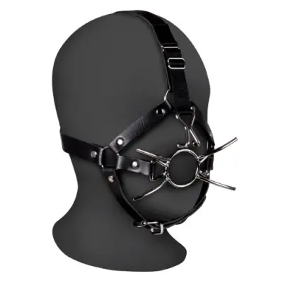 Xtreme! Head Harness with Spider Gag and Nose Hooks