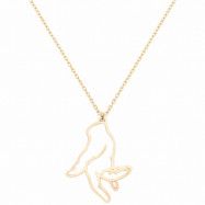 Biird Jouissance Club Halsband - Gold