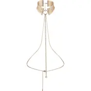 Bijoux Indiscrets: Desir Metallique, Metallic Mesh Collar, guld