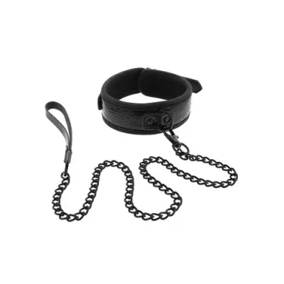 Blaze Krage och koppel, Black Croco