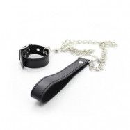 Chain Leash Black