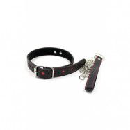 Collar Leash Black