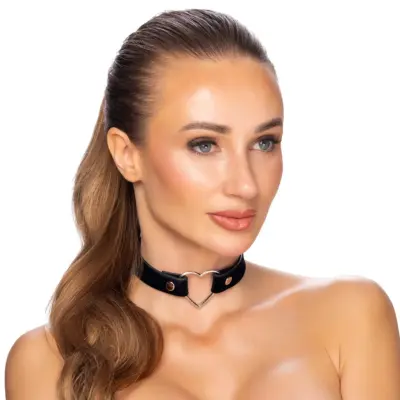 Cottelli Accessories Choker med Hjärta