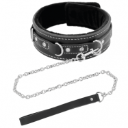 Darkness Halsband Med Koppel