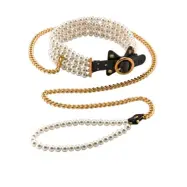 GP Luminious Pearl Leash and Collar