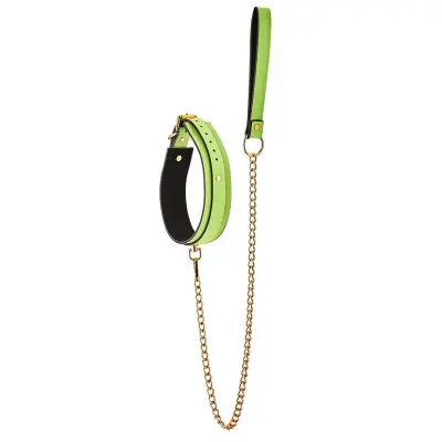 Green Radiant Collar & Leash - Glow in the Dark