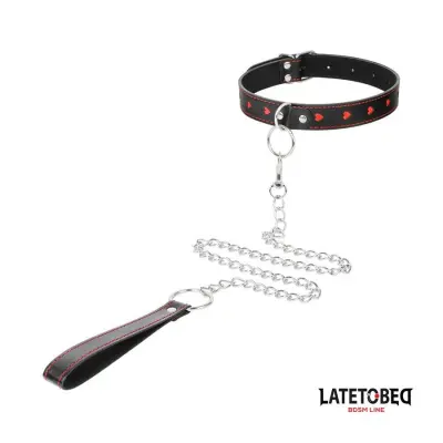 Heart Collar with Leash