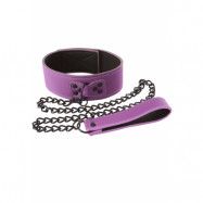 Lust Bondage Collar, Purple