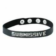 Spartacus Submissive Halsband        - Svart