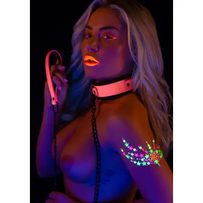 Taboom Glow In The Dark Collar and Leash