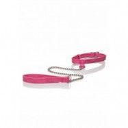 Tickle Me Pink Collar & Leash