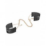 Bijoux Indiscrets: Desir Metallique, Metallic Mesh Handcuffs, svart