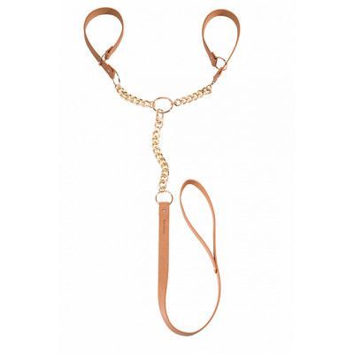 BIJOUX INDISCRETS - MAZE T-RESTRAINTS BROWN