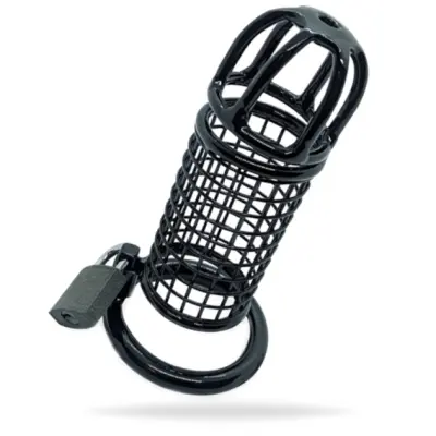 Black Chastity Mesh 45 mm